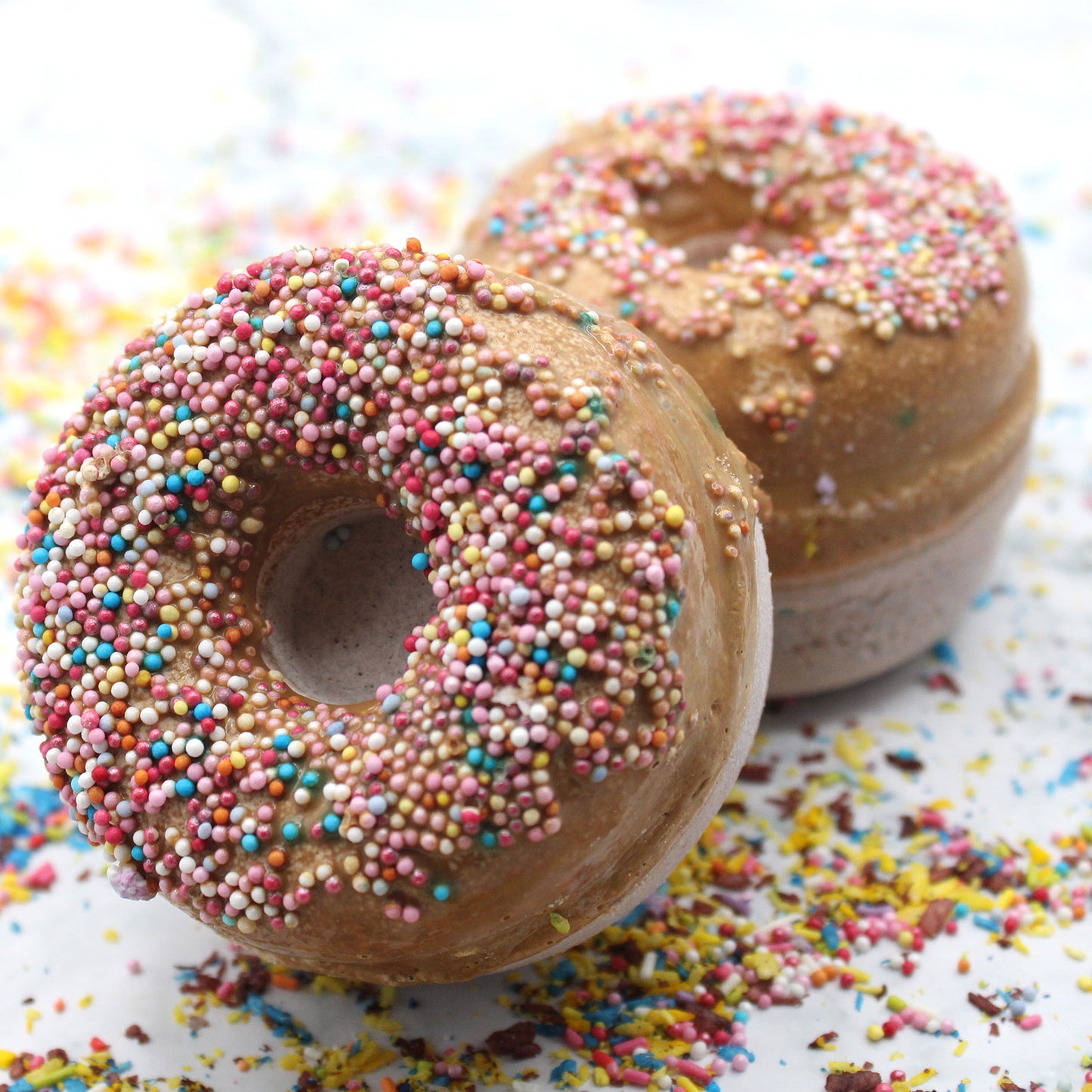 Toffee & Caramel Bath Bomb Donuts