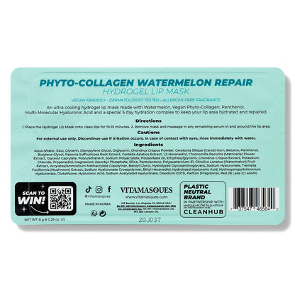 Collagen Watermelon Hydrogel Lip Mask 🍉