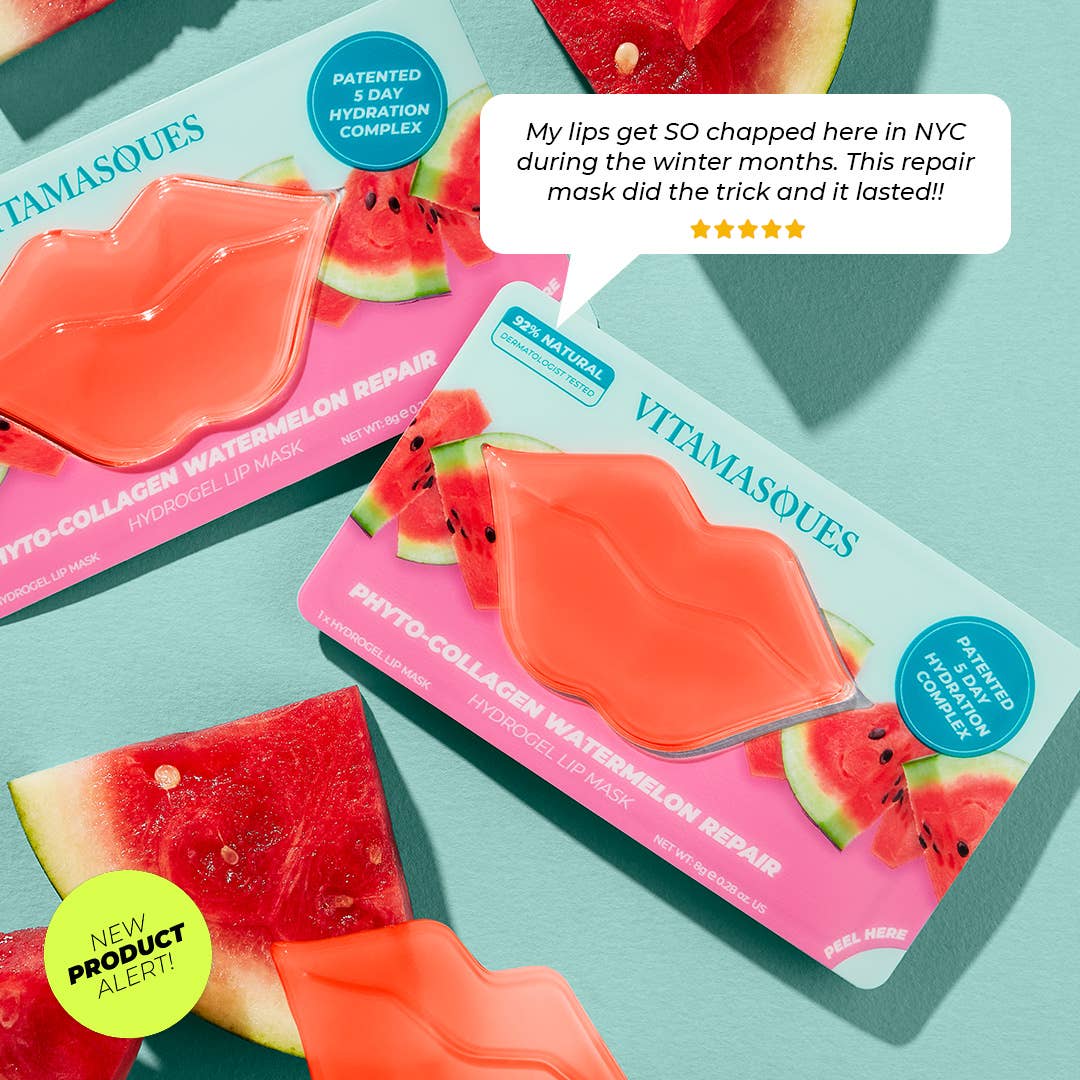 Collagen Watermelon Hydrogel Lip Mask 🍉