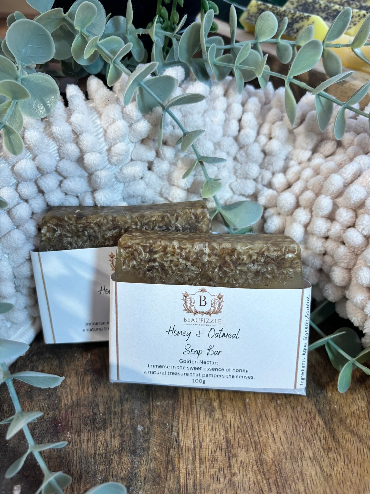 Honey & Oatmeal Soap Bar 100g