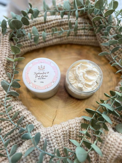 Marshmallow & Pink Lychee Body Butter 150g